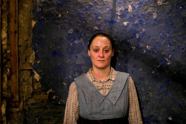 Anu's Laura Murray as 'Mary' in 'Living the Lockout' at the Dublin Tenement Experience.