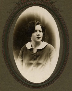 Annie Dillon as a young woman. 