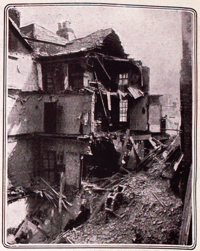 An Image of the Church Street Tenement Collapse from the Illustrated London News. Image courtesy of The National Library of Ireland.